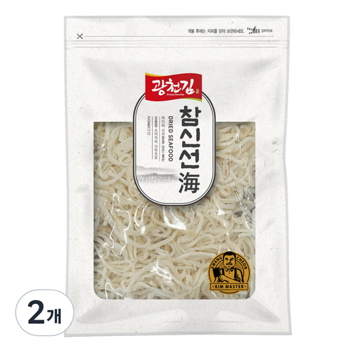 참신선해 백진미채, 500g, 2개