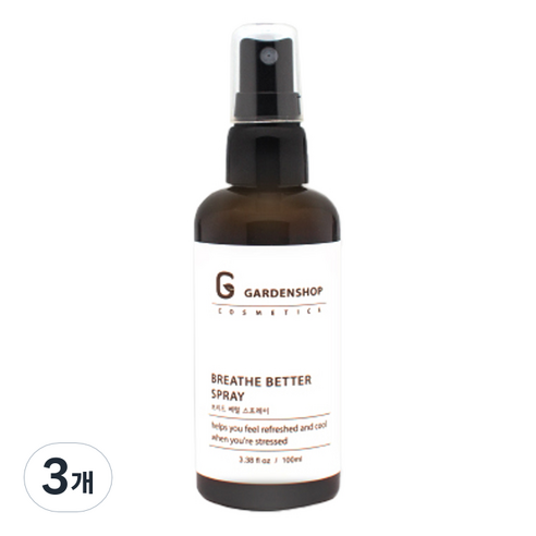 정원가게 브리드 베럴 스프레이, 100ml, 3개