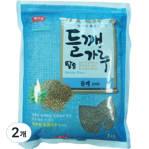 해가원 들깨가루 탕용, 2개, 1kg