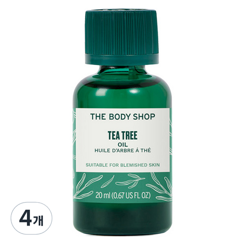 더바디샵 티트리 오일, 20ml, 4개