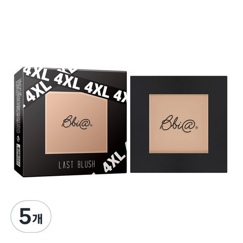 삐아 라스트 블러쉬 4XL 10g, 02 피넛블로썸, 5개