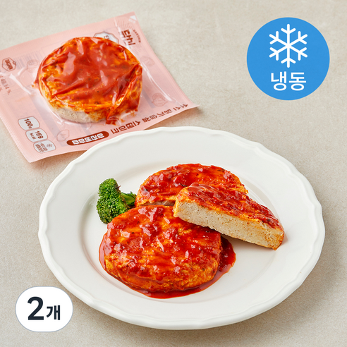닭신 소스 닭가슴살 스테이크 아라비아따 (냉동), 100g, 2개