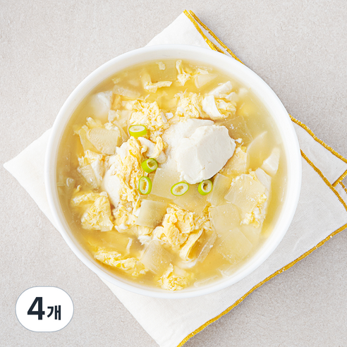 킨더가든 순두부 달걀탕, 300g, 4개