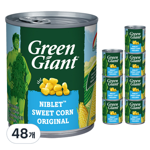 그린자이언트 니블렛 스위트콘 오리지날, 195g, 48개