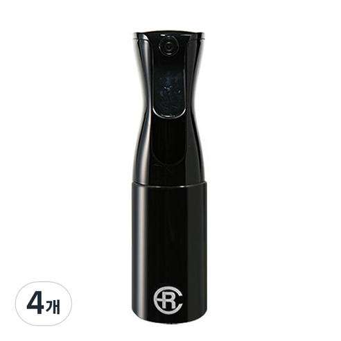 에어라파 압축 분무기 스프레이어 소형 160ml, 퍼펙트블랙, 4개