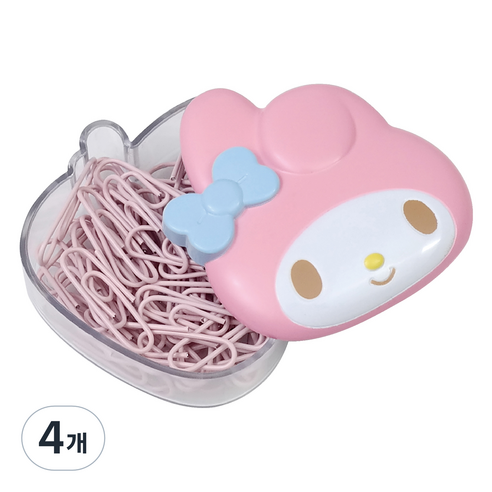바이하츠 마이멜로디 컬러클립, 50개입, 4개