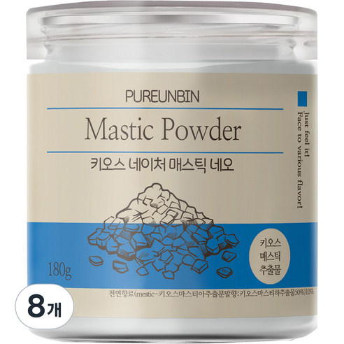 푸른빈 키오스 네이처 매스틱 네오 분말, 180g, 8개
