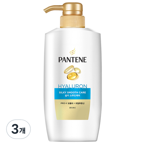 팬틴 히알루론산 실키 스무드 케어 컨디셔너 프루티 플로럴 향, 750ml, 3개