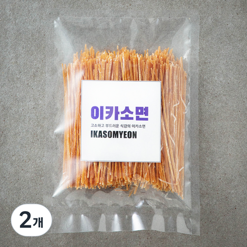 이카소면, 200g, 2개