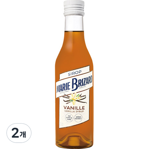 마리브리자드 바닐라 시럽, 2개, 250ml