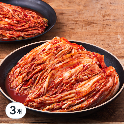 마당발 배추김치, 10kg, 3개