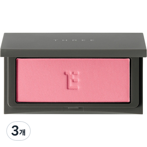 쓰리 치키 시크 파우더 블러셔 4g, 09 사운드 쏘 스위트, 3개