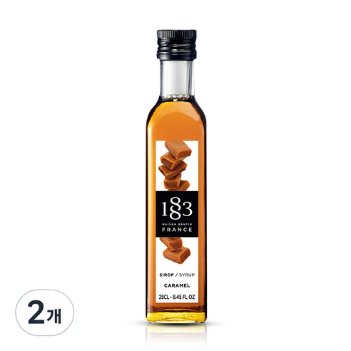 1883루틴 카라멜 시럽, 250ml, 2개