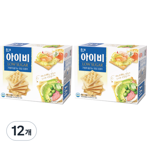 해태제과 아이비, 270g, 12개
