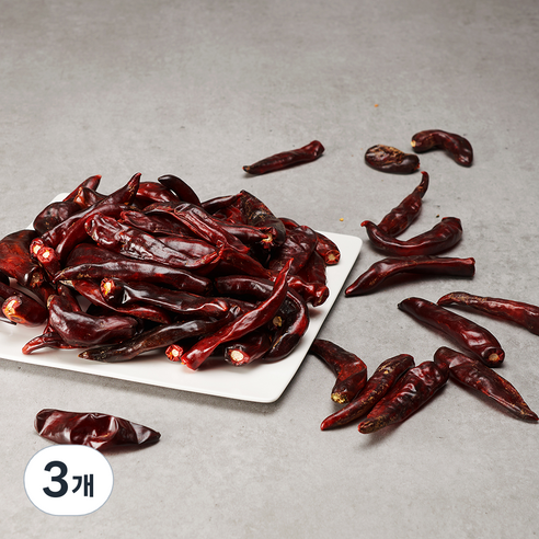 태양빛 건고추, 40g, 3개