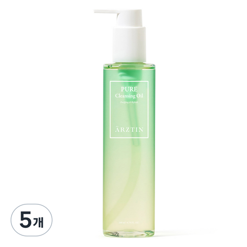 에르쯔틴 퓨어 클렌징 오일, 200ml, 5개