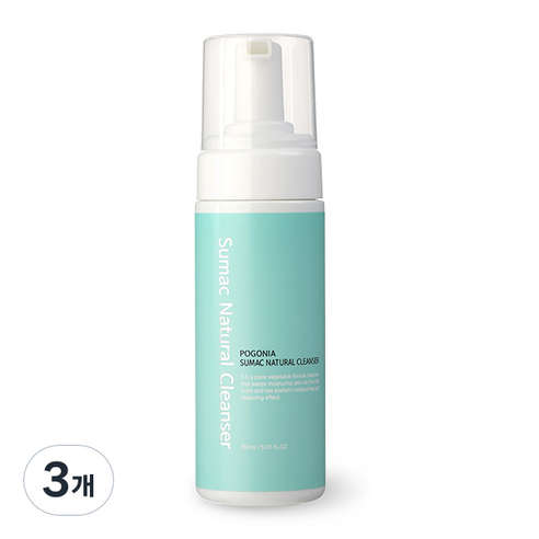 포고니아 붉나무 여성 청결제, 150ml, 3개