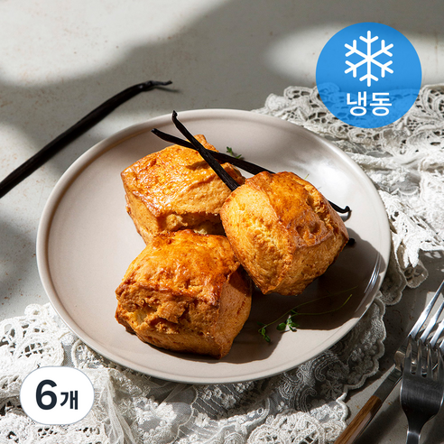 위고에빅토르 플레인 스콘 (냉동), 95g, 6개