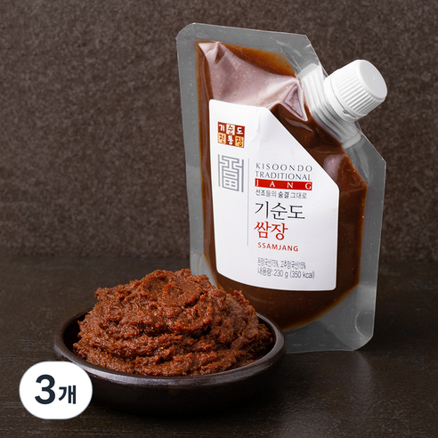 기순도 쌈장, 230g, 3개