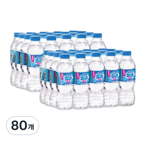 네슬레 퓨어라이프 생수, 330ml, 80개