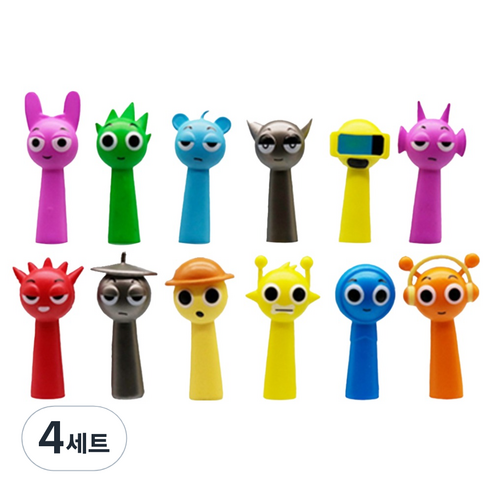 아트조이 스프런키 피규어 12종 세트 1세대, 4세트