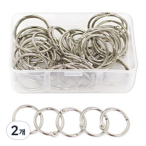 실버 오링 50개입, 30mm, 2개