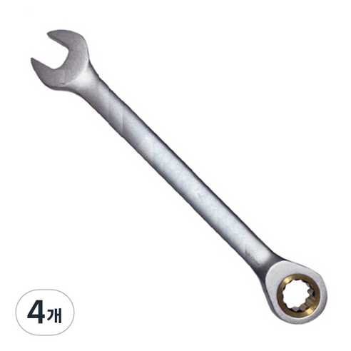 기어 라쳇 렌치 18mm B-GW-18, 4개