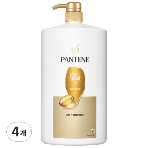 팬틴 극손상케어 컨디셔너 대용량, 1800ml, 4개