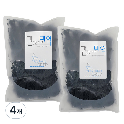 우진수산 건미역, 150g, 4개
