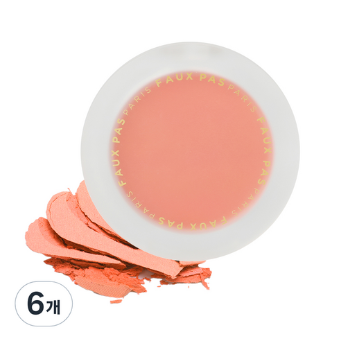 뽀빠파리 와이너리 치크트립 4.5g, 04 스파클링 로제, 6개