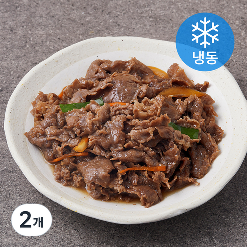 미트코리아 미래식탁 간장 소불고기 (냉동), 600g, 2개