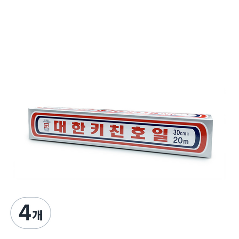 대한웰빙은박 대한키친호일, 20m, 4개
