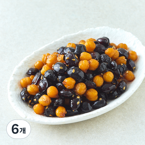 식도감 병아리콩 조림 반찬, 150g, 6개