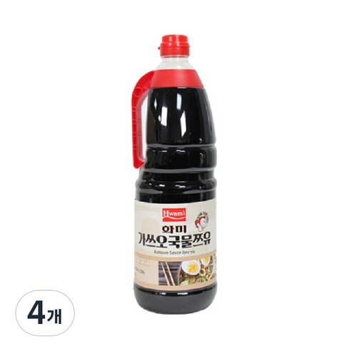 화미 가쓰오 국물 쯔유, 2kg, 4개