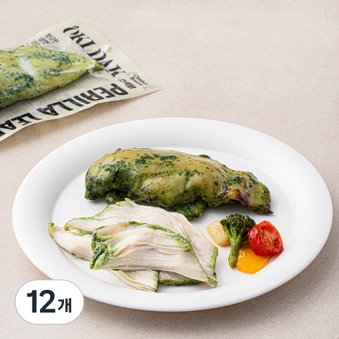 오프라이스 깻잎 닭가슴살, 100g, 1개입, 12개