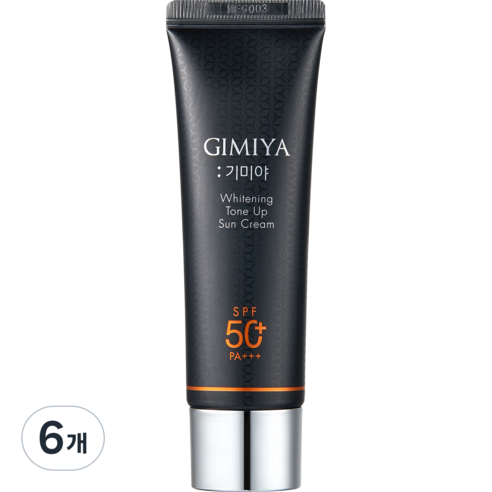 토니모리 기미야 미백 톤업 선크림 SPF50+ PA+++, 50ml, 6개