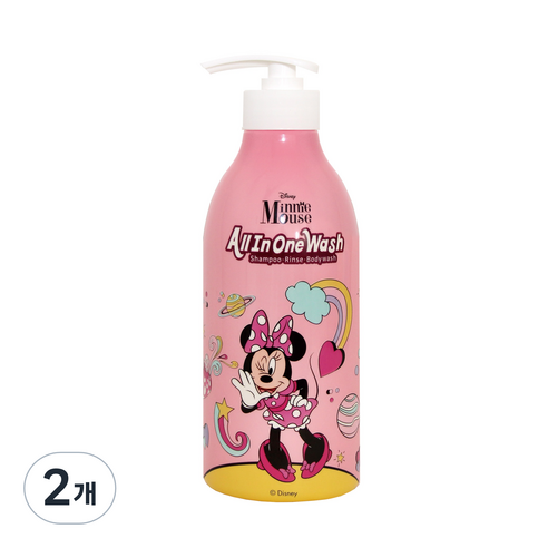 위니치 유아용 미니 올인원 워시, 500ml, 2개