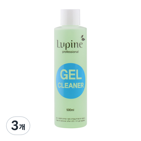 루핀 네일 젤클리너, 500ml, 3개