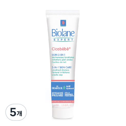 비올란 엑스퍼트 시카 베베 3 in 1 크림, 40ml, 5개