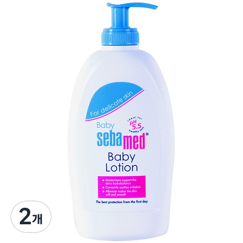 [세바메드] 베이비 로션, 400ml, 2개