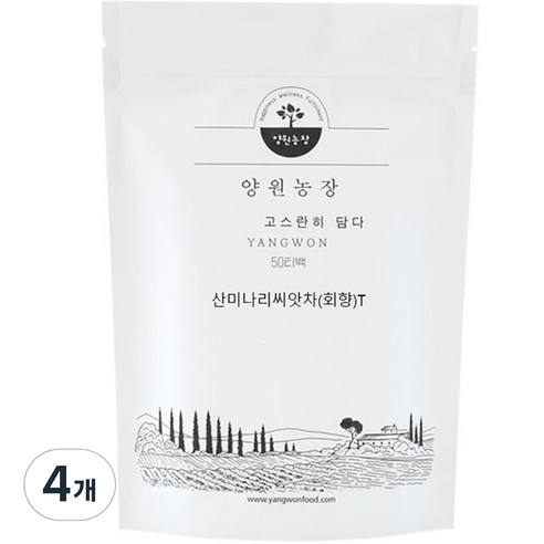 산미나리씨앗차 회향T, 1.2g, 50개입, 4개