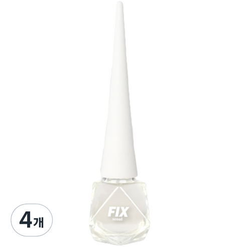 픽스서울 볼륨 고광택 탑코트, 8ml, 4개