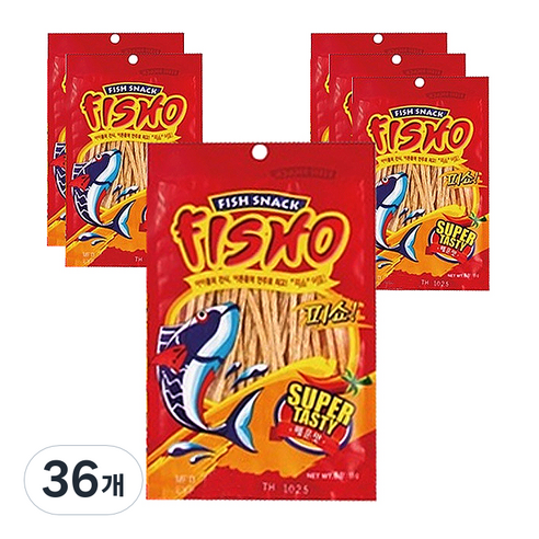 피쇼 어포 슈퍼테이스티, 15g, 36개