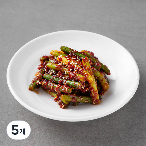 반찬천국 햇마늘 쫑무침, 200g, 5개