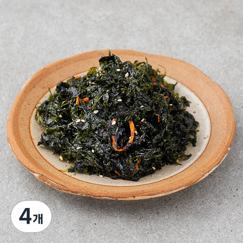 디스이즈 파래 무침, 1kg, 4개