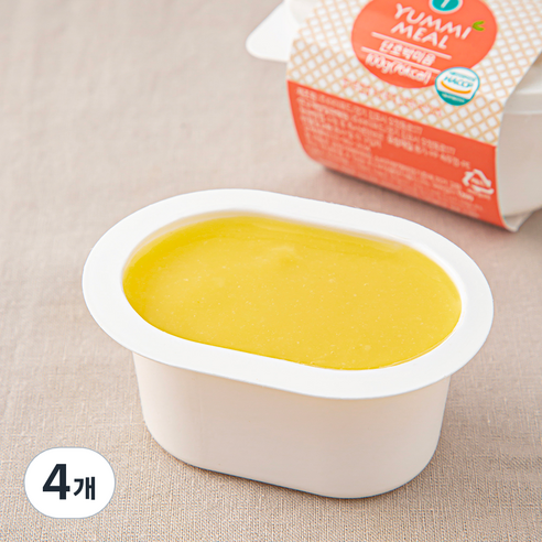 얌이밀 초기 만4~6개월 이유식, 단호박, 100g, 4개
