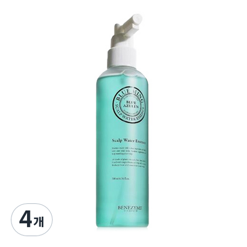 베네자임 블루밍 두피 워터 에센스, 200ml, 4개