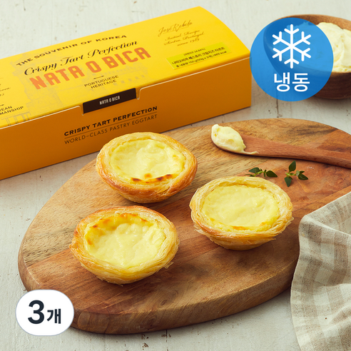 프레시오늘 나따오비까 페스츄리 크림치즈 타르트 3개입 (냉동), 150g, 3개