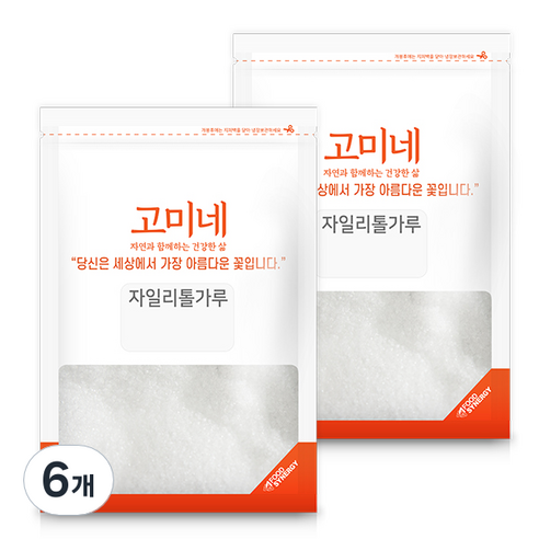 고미네 자일리톨가루, 300g, 6개