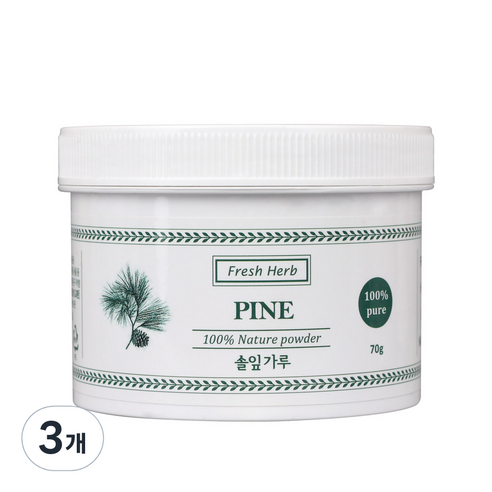 신선약초 솔잎가루, 70g, 3개, 1개입